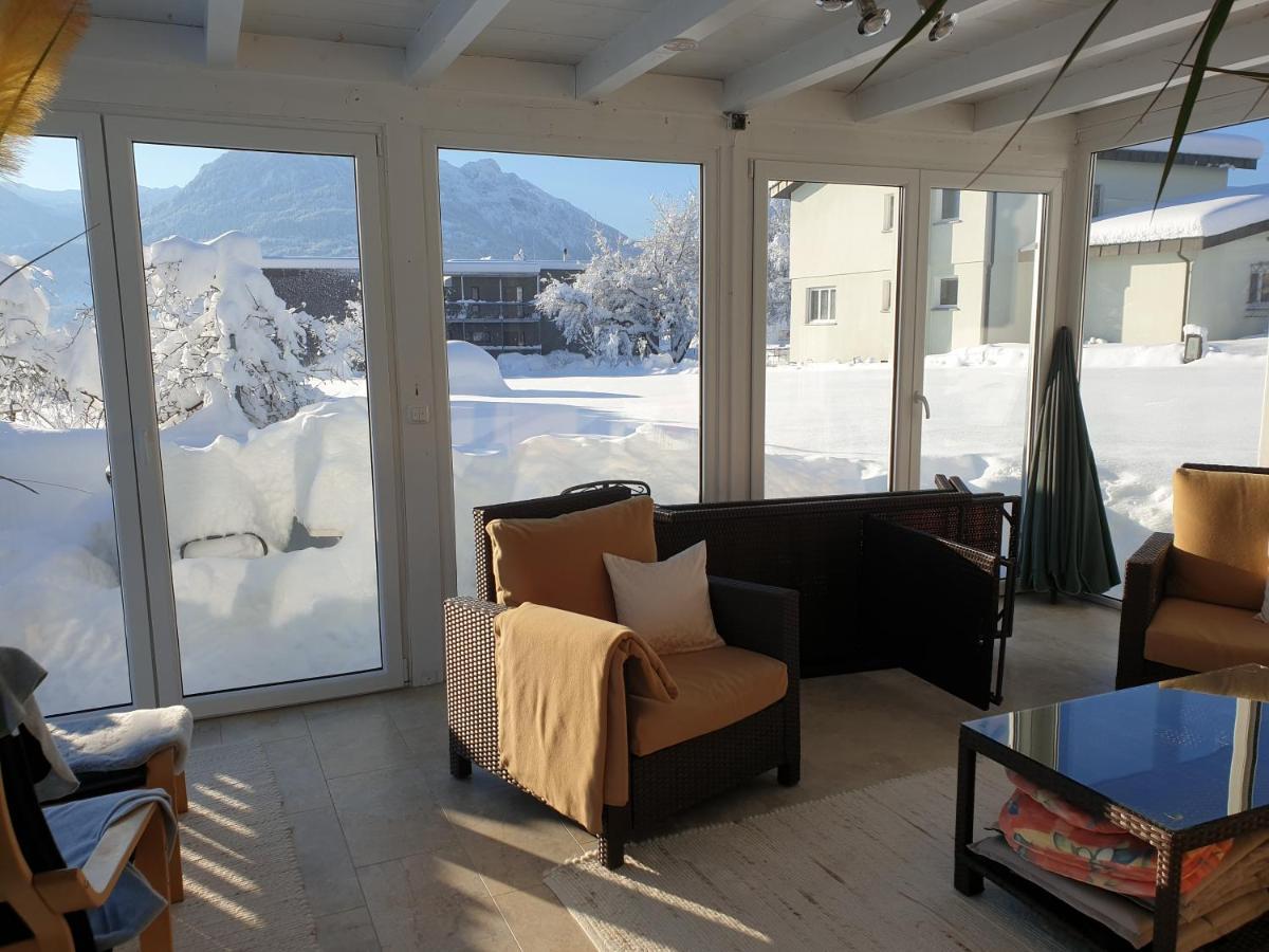 Ferienwohnung Metzler - Blick Auf Die Berge Göfis Kültér fotó