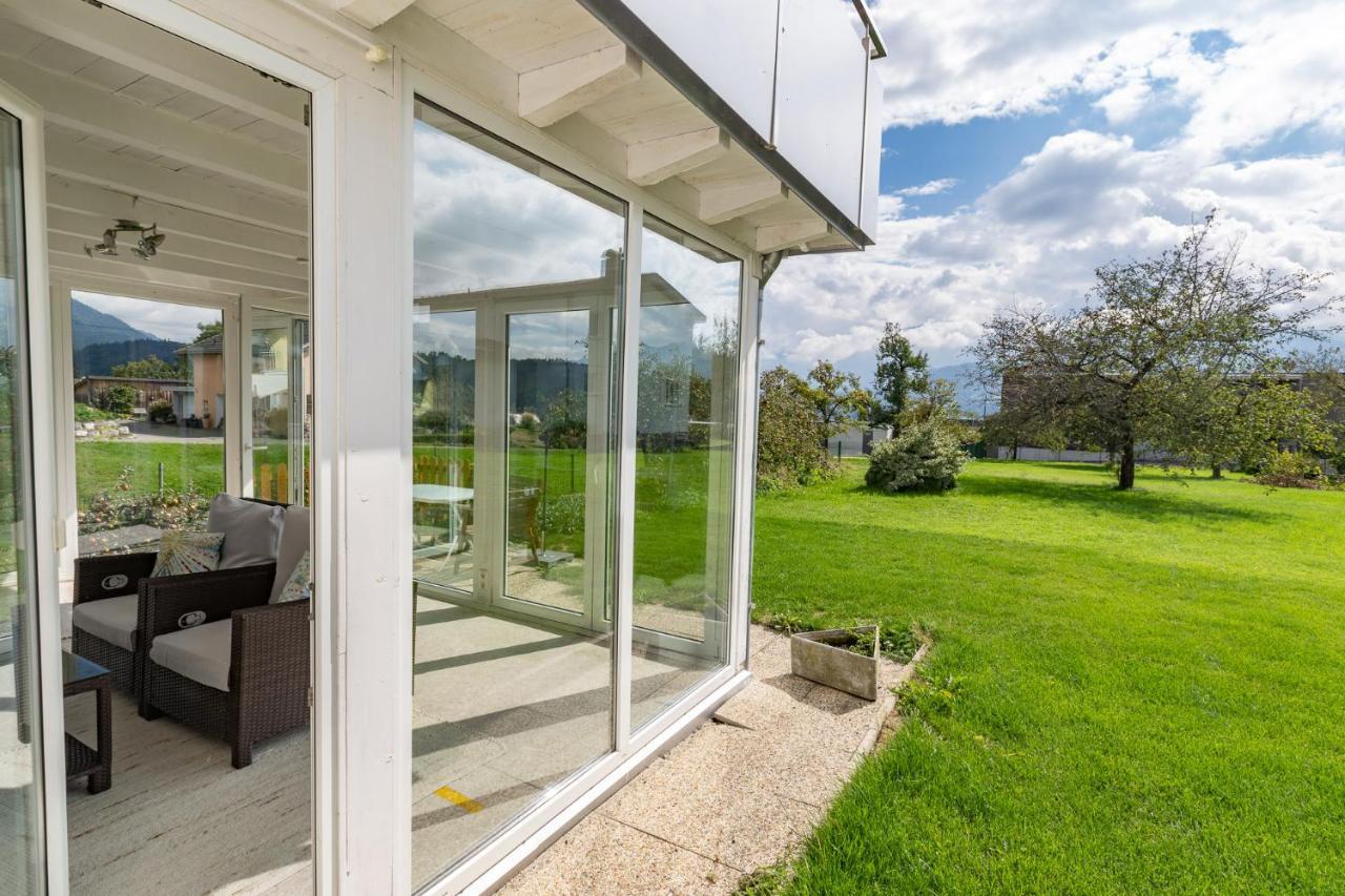 Ferienwohnung Metzler - Blick Auf Die Berge Göfis Kültér fotó