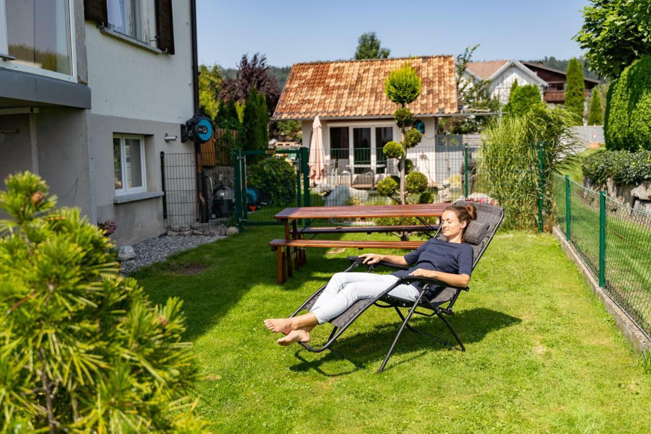 Ferienwohnung Metzler - Blick Auf Die Berge Göfis Kültér fotó